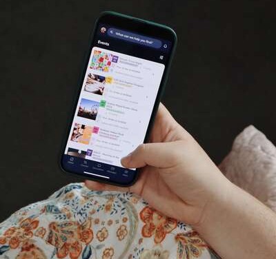 a young person using Canteen Connect, as a way to connect with others