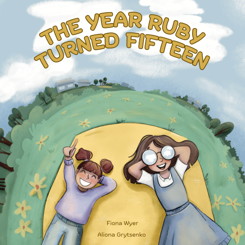 The front cover of the book the year ruby turned fifteen