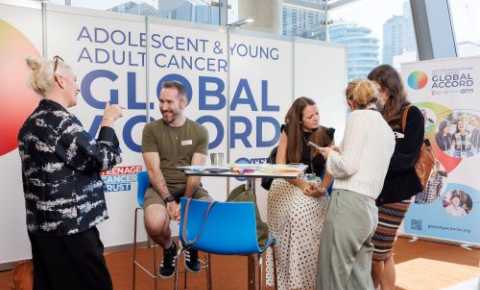 people at the AYA Global Cancer Congress in Melbourne
