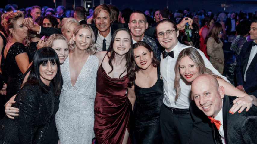 Canteen and Canteen partners on the dance floor