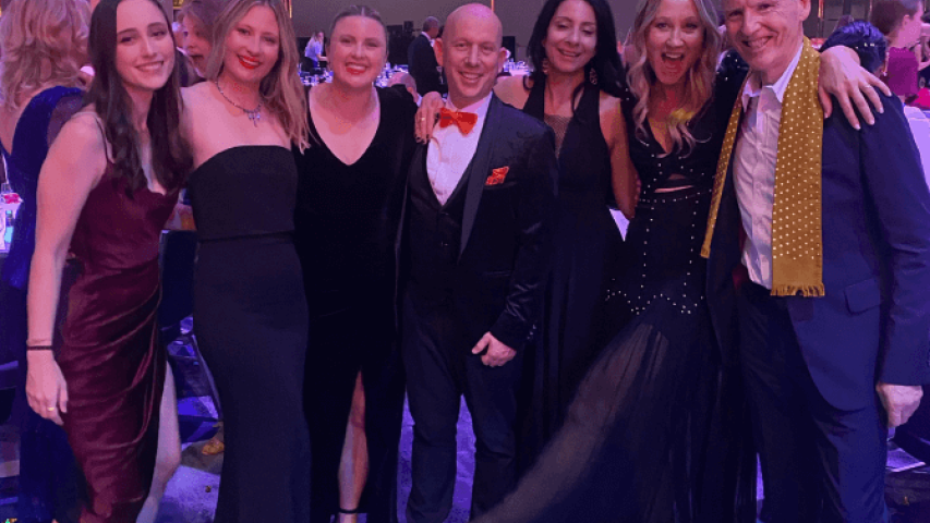 Peter Orchard and the Canteen Partnerships team